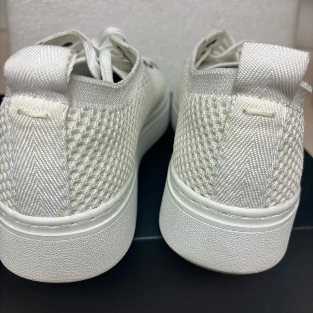 Eileen Fisher White Women's Sneakers - Picture 6 of 10